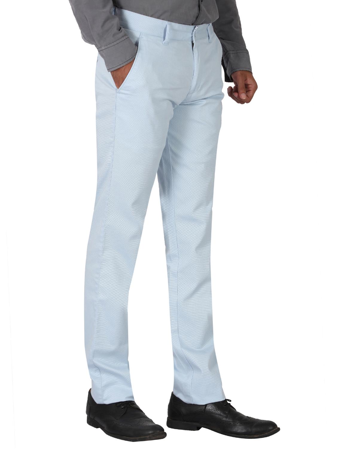 blue cotton chinos - 14989016 - Zoom Image - 2