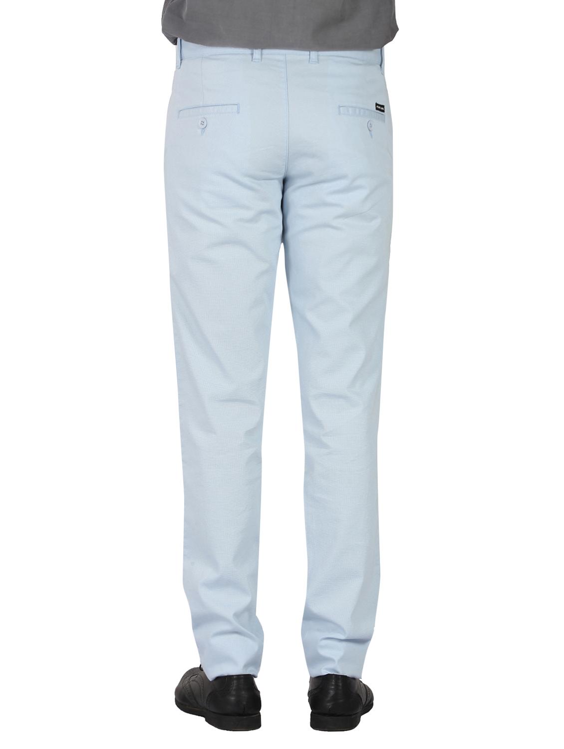 blue cotton chinos - 14989016 - Zoom Image - 3