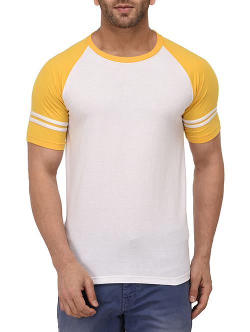 white cotton raglan tshirt - 14989487 - Standard Image - 1