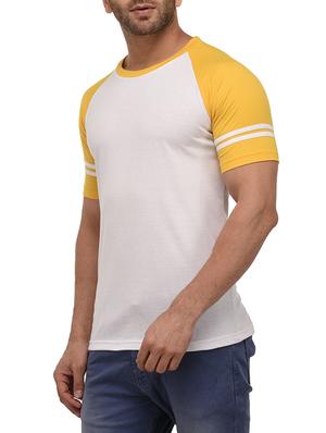 white cotton raglan tshirt - 14989487 - Standard Image - 2