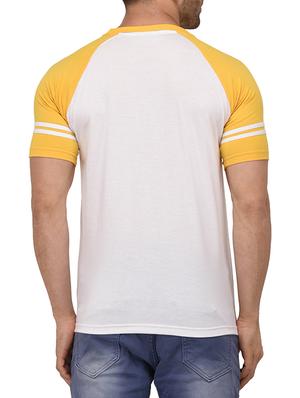 white cotton raglan tshirt - 14989487 - Standard Image - 3
