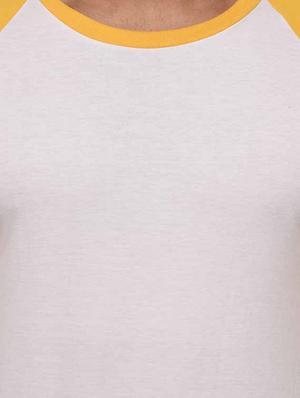 white cotton raglan tshirt - 14989487 - Standard Image - 4