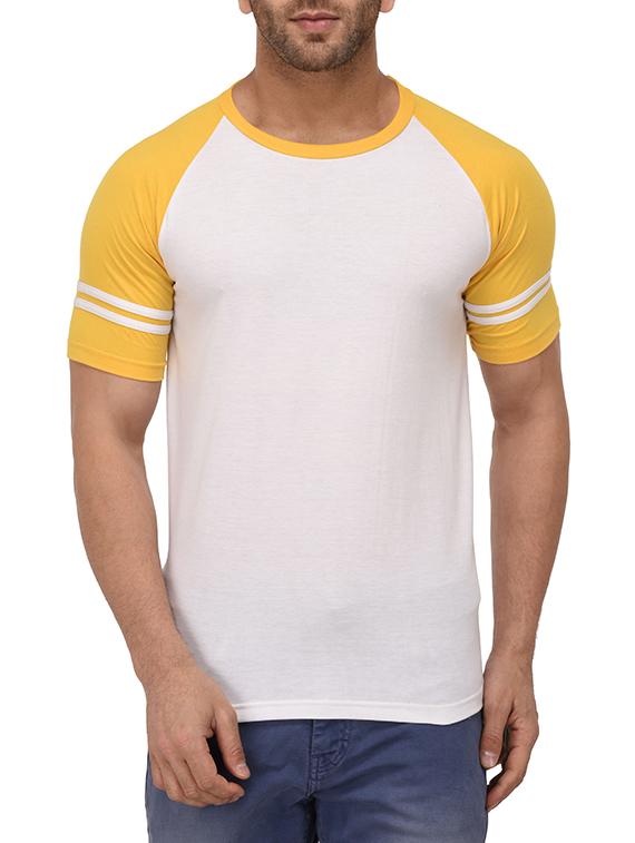 white cotton raglan tshirt - 14989487 - Zoom Image - 1