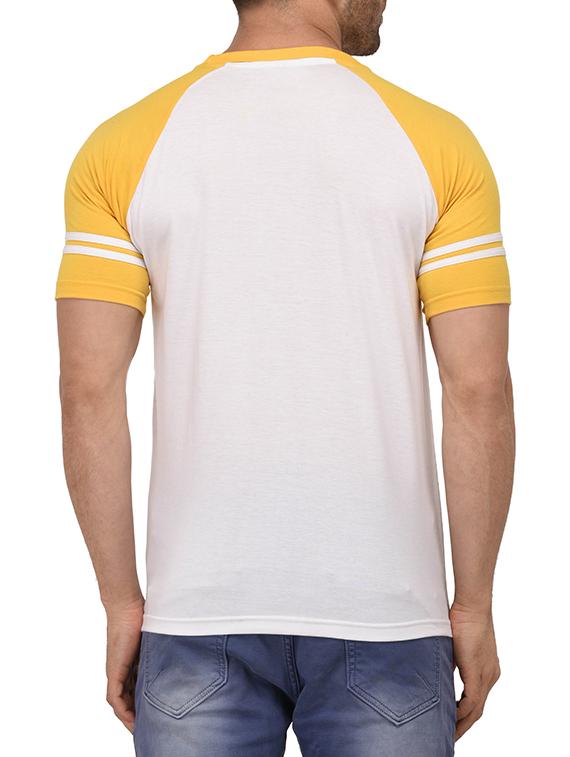 white cotton raglan tshirt - 14989487 - Zoom Image - 3