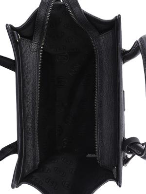black leather regular handbag - 14989824 - Standard Image - 3