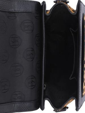 black leather regular sling bag - 14989833 - Standard Image - 3