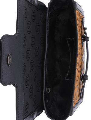 black leather regular sling bag - 14989836 - Standard Image - 3