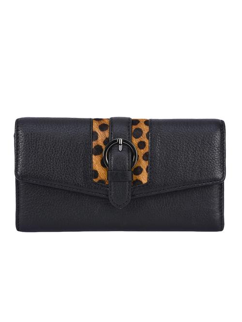 black leather wallet - 14989841 - Standard Image - 1