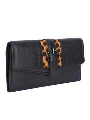 black leather wallet - 14989841 - Standard Image - 4