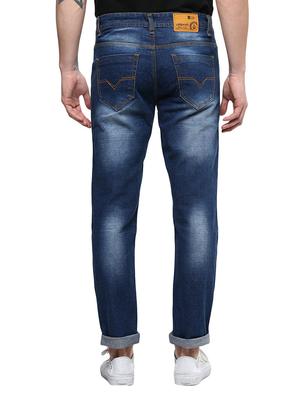 blue cotton ripped jeans - 14989971 - Standard Image - 3