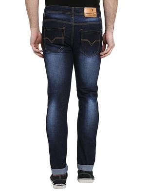 blue cotton ripped jeans - 14989974 - Standard Image - 3
