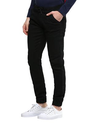 black cotton joggers - 14989980 - Standard Image - 2