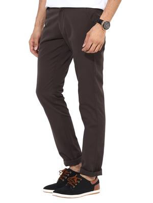 brown cotton chinos - 14990194 - Standard Image - 2