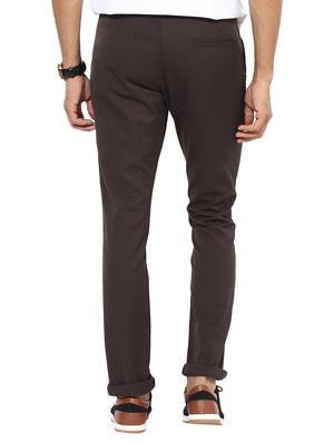 brown cotton chinos - 14990194 - Standard Image - 3