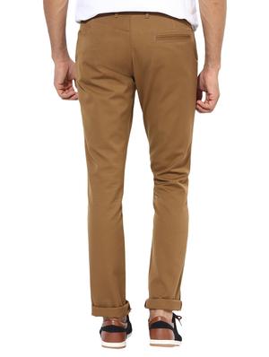 brown cotton chinos - 14990195 - Standard Image - 3