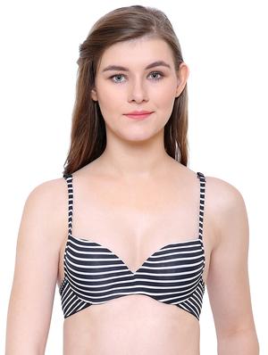 set of 2 striped push up bra - 14990271 - Standard Image - 2
