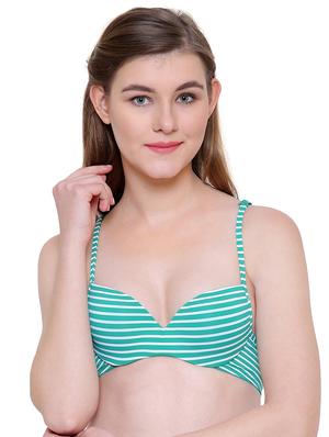 set of 2 striped push up bra - 14990271 - Standard Image - 4