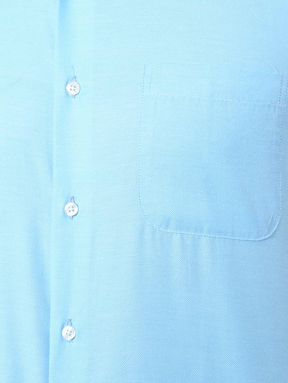 blue polyester formal shirt - 14992450 - Zoom Image - 3
