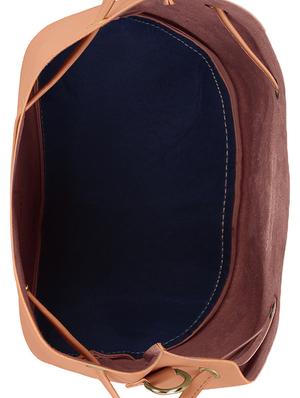 peach leatherette combo sling bag - 14992696 - Standard Image - 3