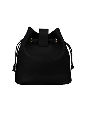 black leatherette combo sling bag - 14992699 - Standard Image - 2