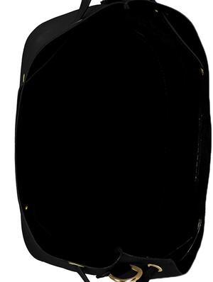 black leatherette combo sling bag - 14992699 - Standard Image - 3