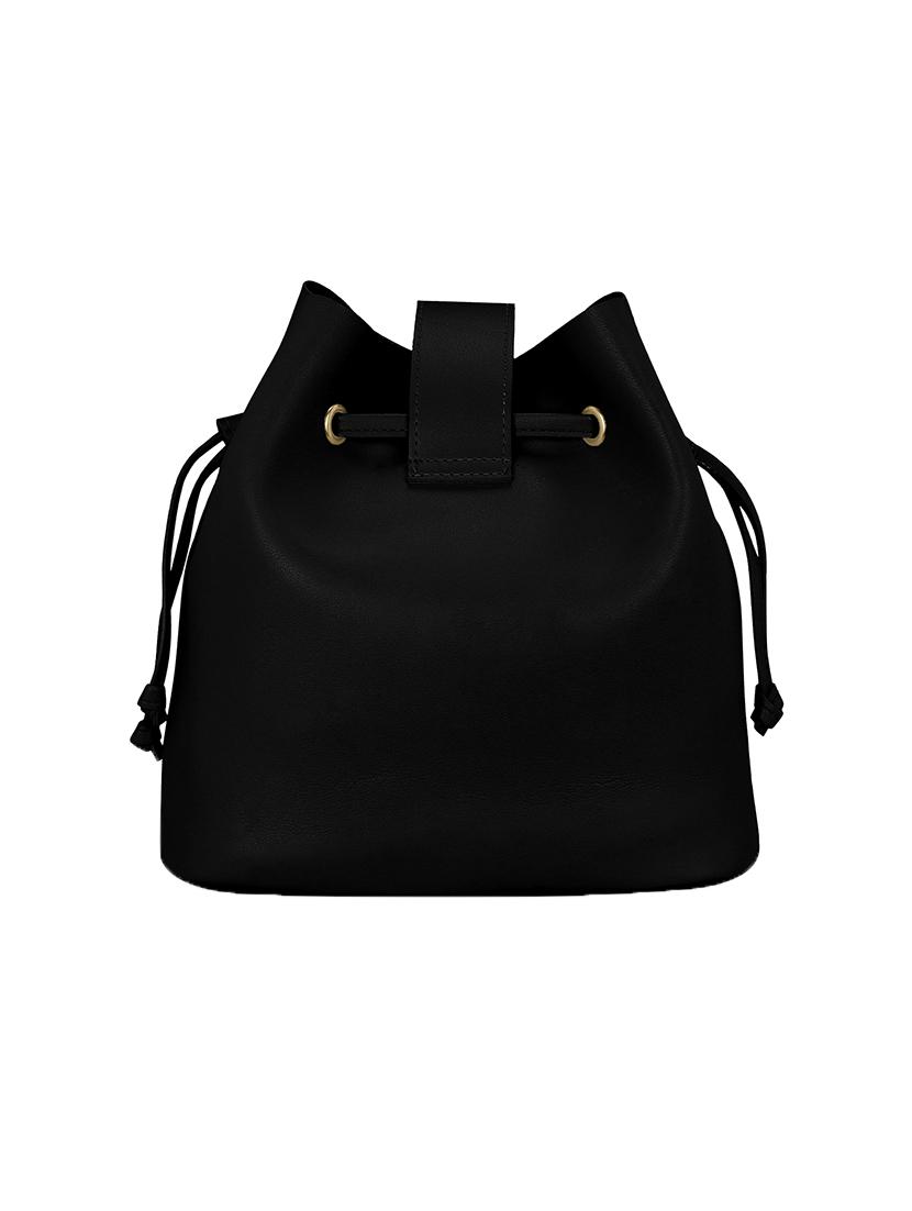 black leatherette combo sling bag - 14992699 - Zoom Image - 2