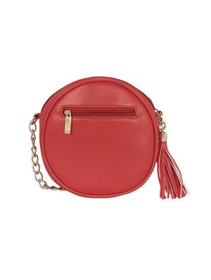 red leatherette sling bag - 14992706 - Standard Image - 2