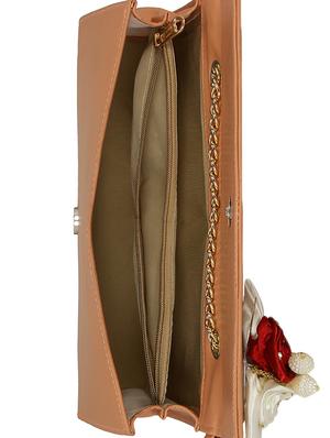 orange leatherette regular sling bag - 14992712 - Standard Image - 3