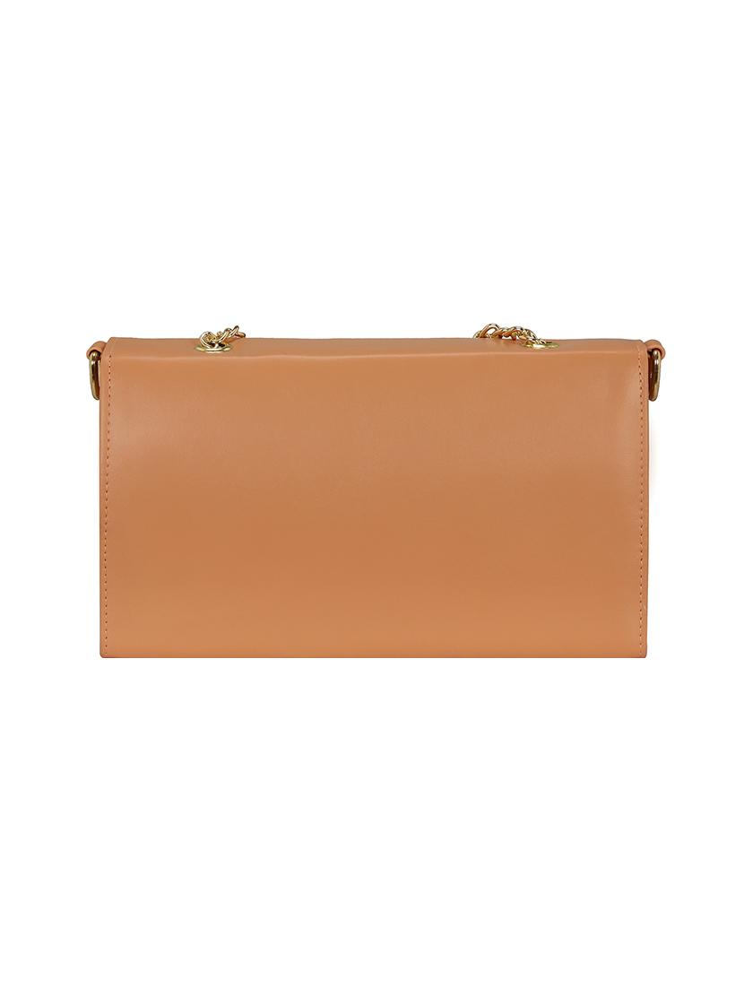 orange leatherette regular sling bag - 14992712 - Zoom Image - 2