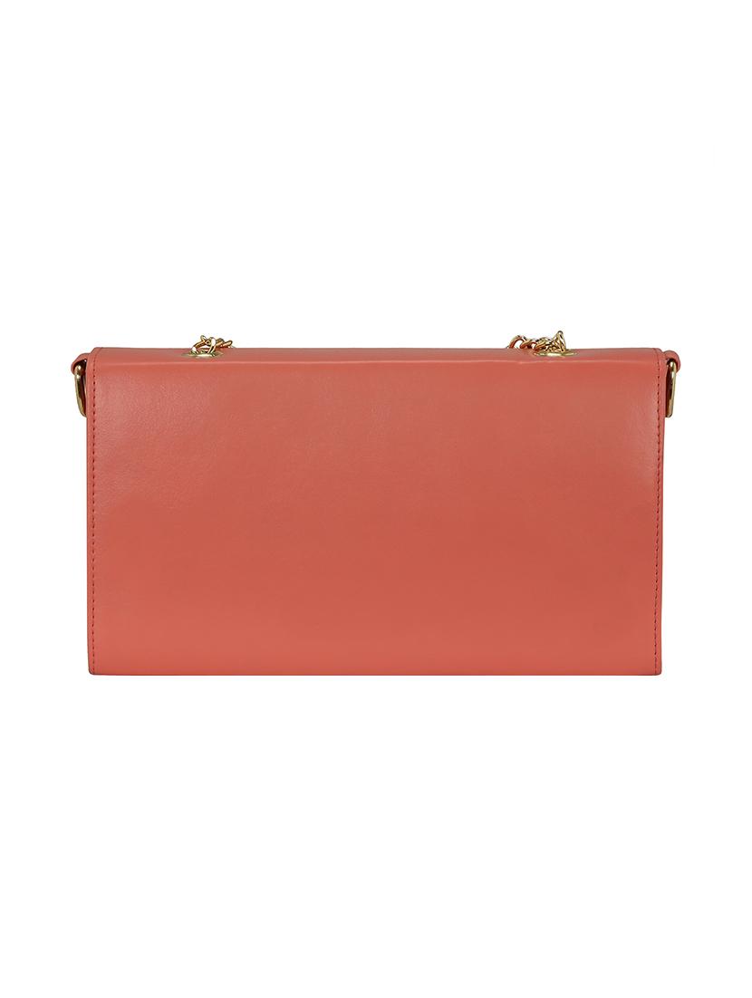 pink leatherette sling bag - 14992715 - Zoom Image - 2