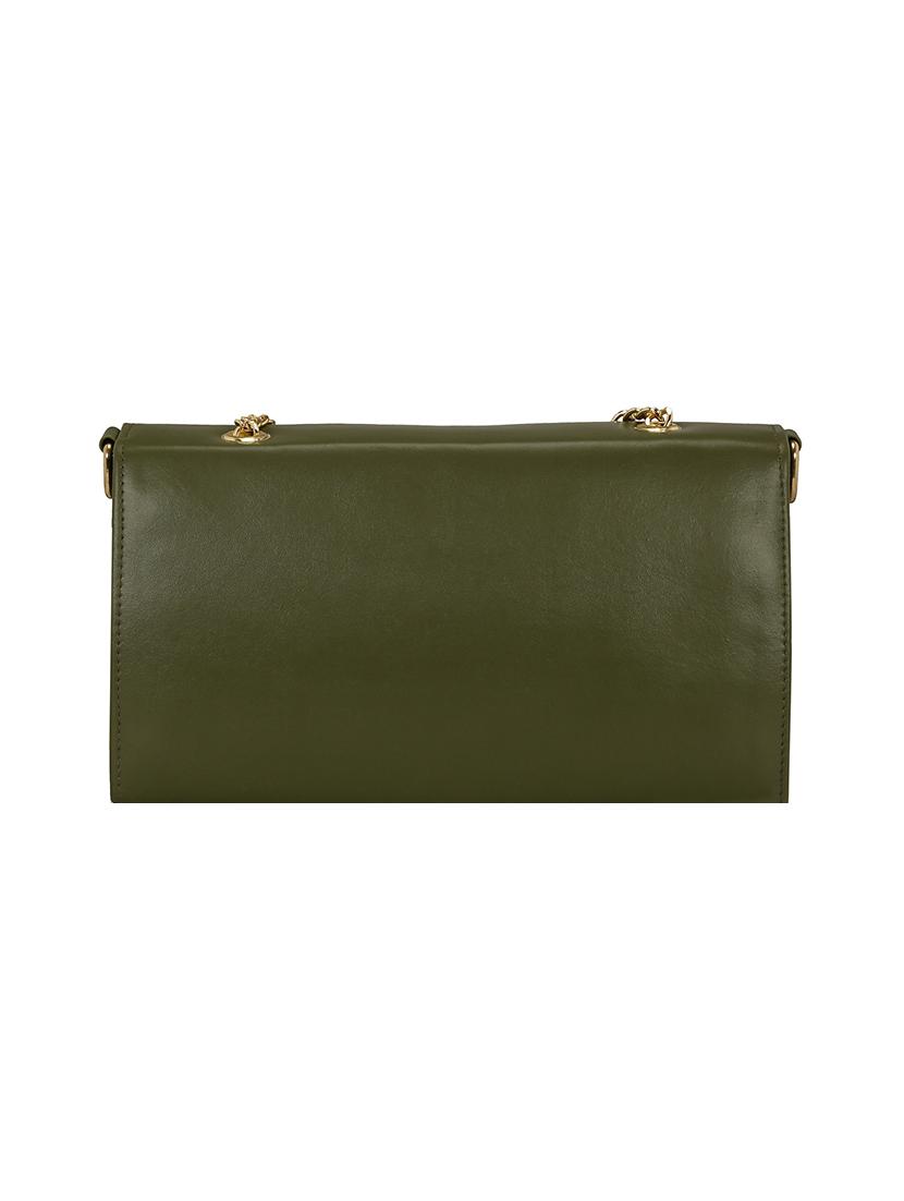 green leatherette sling bag - 14992718 - Zoom Image - 2