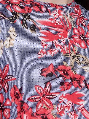 purple floral shift dress - 14993202 - Standard Image - 5