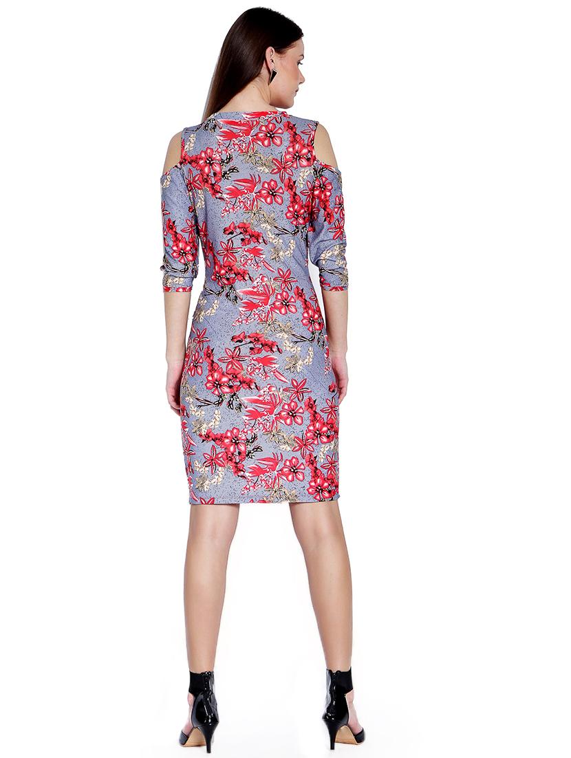 purple floral shift dress - 14993202 - Zoom Image - 3