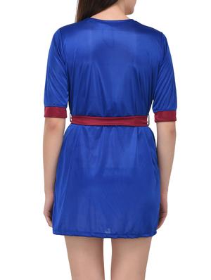 contrast detail sleepwear robe - 14993238 - Standard Image - 3