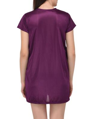 contrast detail nightwear set - 14993284 - Standard Image - 4