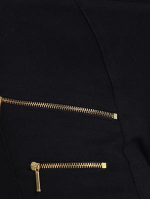 solid black cotton jegging - 14993729 - Standard Image - 5