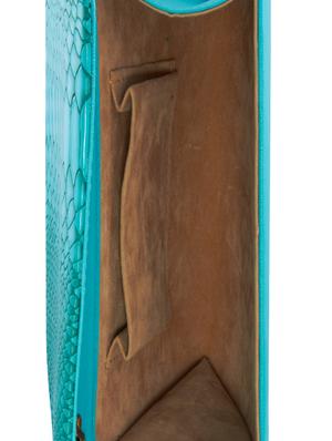 blue leather regular sling bag - 14994705 - Standard Image - 3