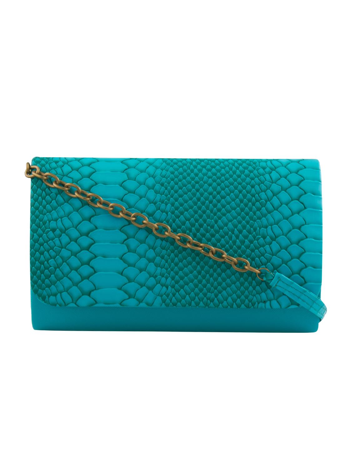 blue leather regular sling bag - 14994705 - Zoom Image - 1