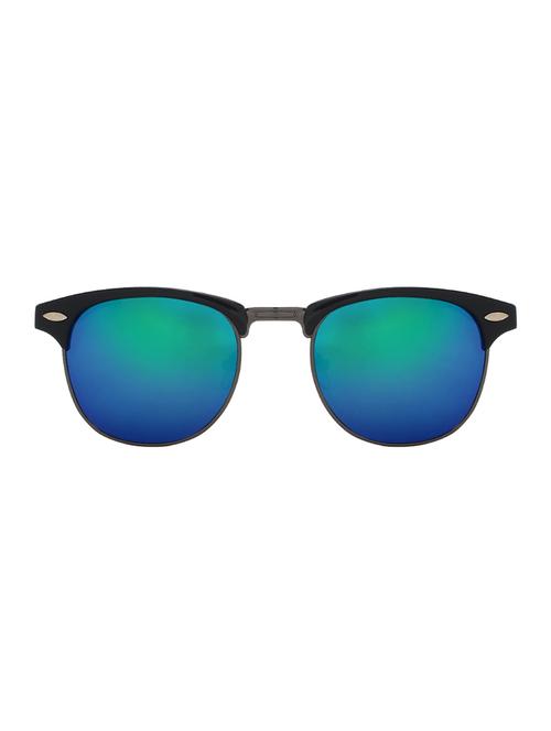zyaden black unisex clubmaster sunglasses 22 - 14995655 - Standard Image - 1