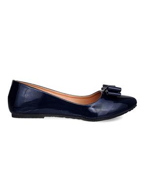 navy slip on ballerina - 14996501 - Standard Image - 2