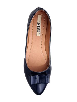 navy slip on ballerina - 14996501 - Standard Image - 4
