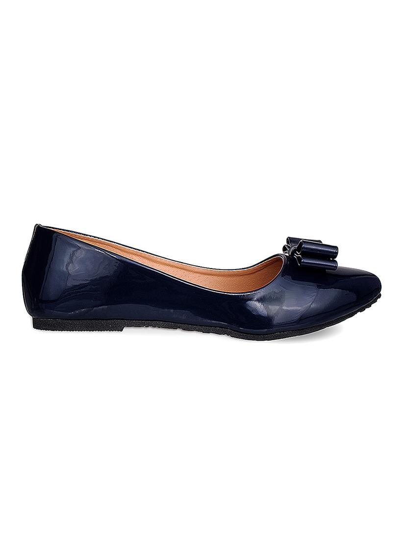 navy slip on ballerina - 14996501 - Zoom Image - 2