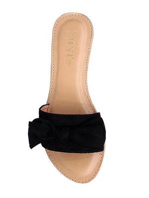 black suede slides - 14996543 - Standard Image - 4