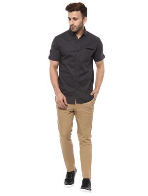 beige cotton chinos - 14997038 - Standard Image - 4