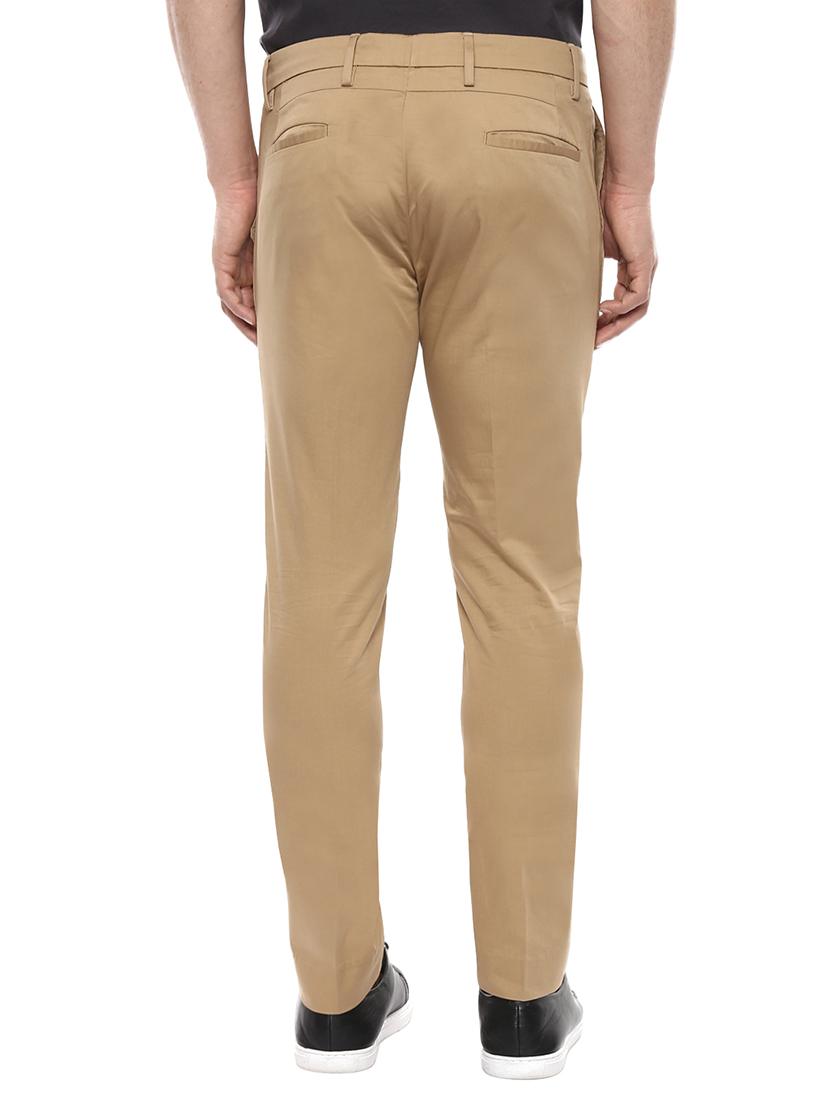 beige cotton chinos - 14997038 - Zoom Image - 3