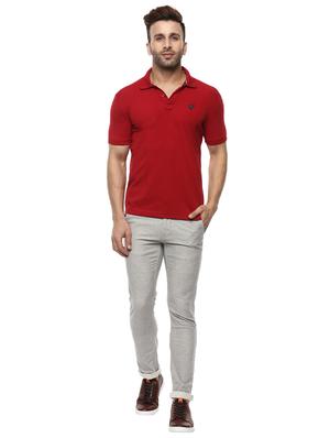 grey cotton chinos - 14997047 - Standard Image - 4