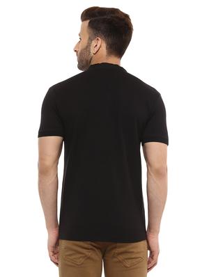 black cotton pocket t-shirt - 14997294 - Standard Image - 3