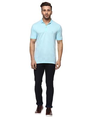 turquoise cotton t-shirt - 14997322 - Standard Image - 4