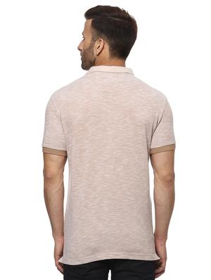 beige cotton pocket t-shirt - 14997411 - Standard Image - 3