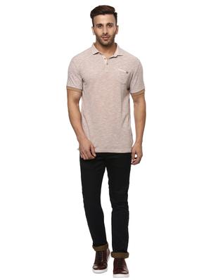 beige cotton pocket t-shirt - 14997411 - Standard Image - 4